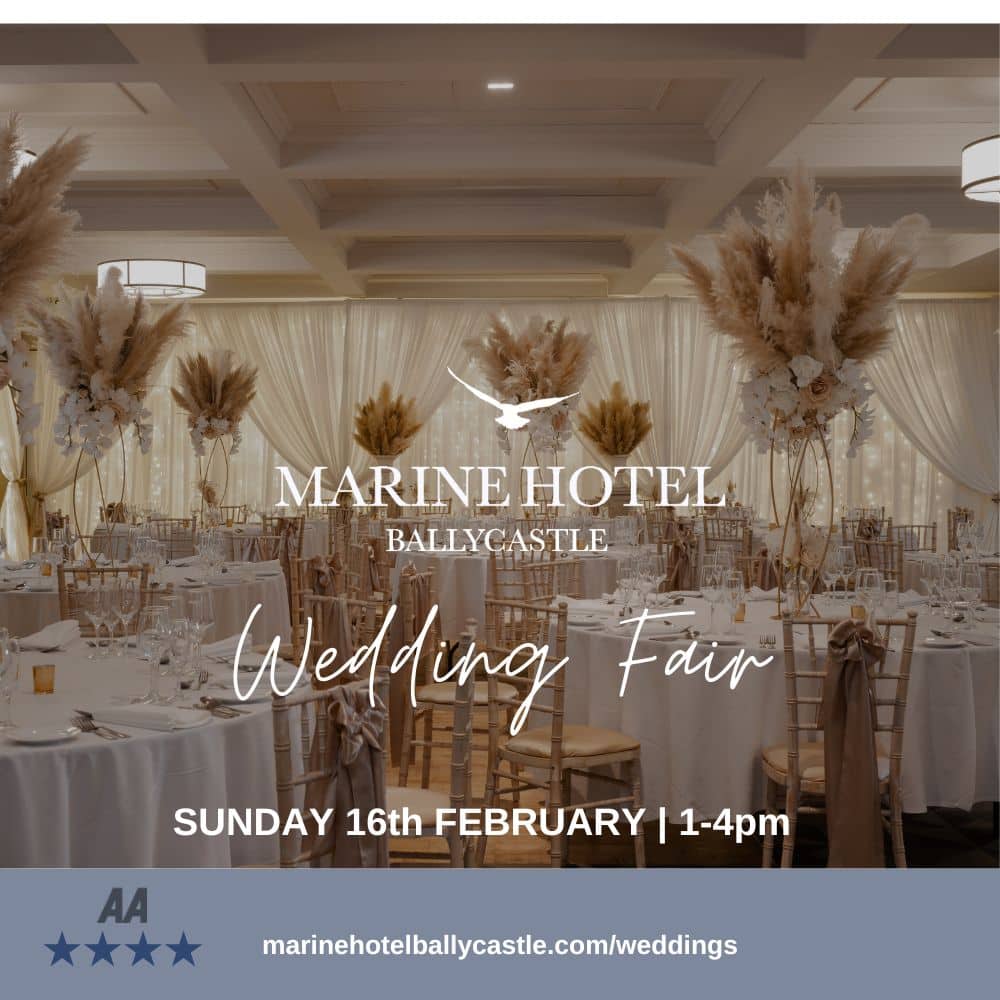 Wedding Fair 2025 Marine Hotel Ballycastle